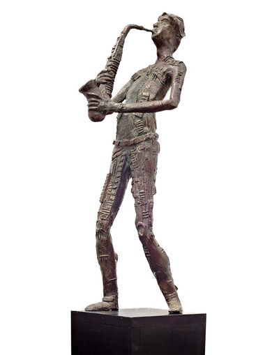 Man with Saxophone • Avedananda Goswami