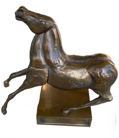 Miguel Berrocal, Bruno Cassinari • Bronze Horse