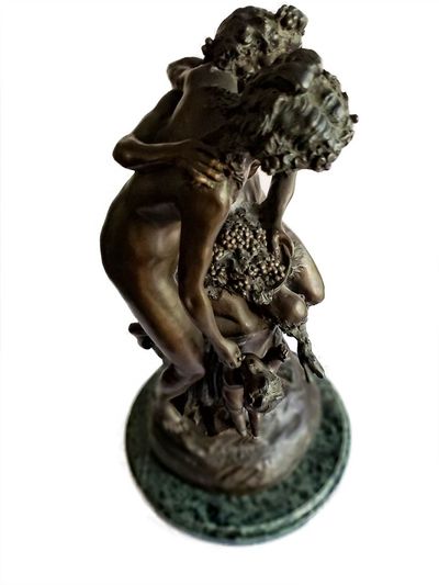 after Claude Michel Clodion •  Faune et Muse