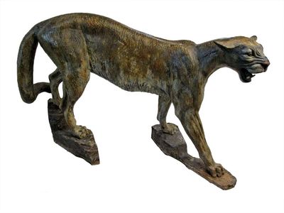 Ed Swena • American Lion (life-size)