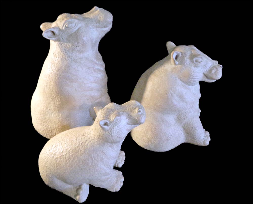 Hippo Sculptures • Paul Bellardo