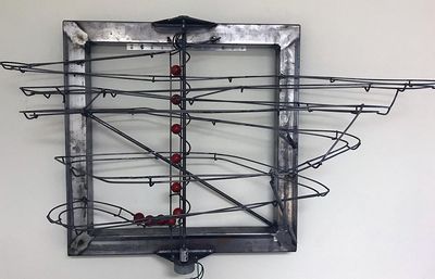 Kinetic Sculpture Red Marble • Ken Gram