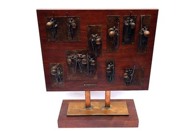 Leonard DeLonga • Warrior Plaque