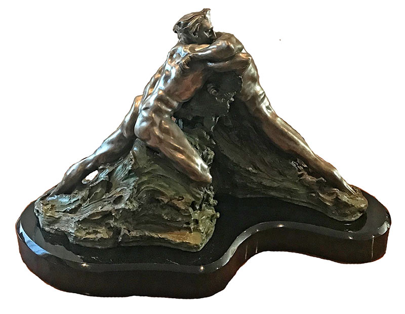 Genesis bronze sculpture • M.L. Snowden