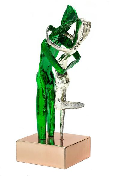 Aesthisis - maquette-chrome green mirror patina • Nikolas