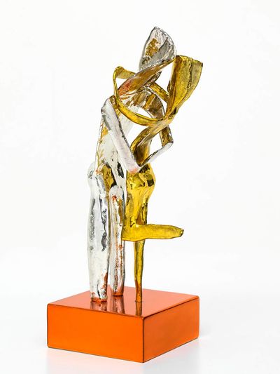 Aesthisis - maquette-chrome yellow mirror patina • Nikolas