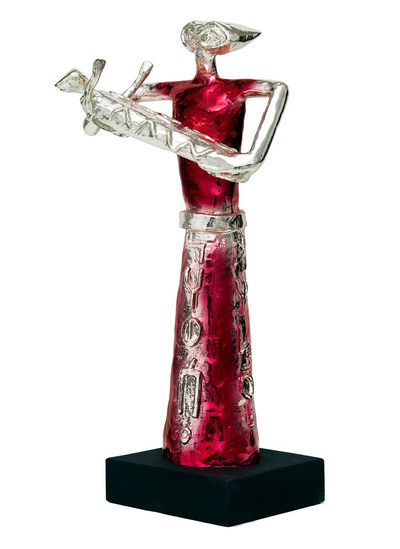 Genesis - maquette-chrome red patina • by Nikolas