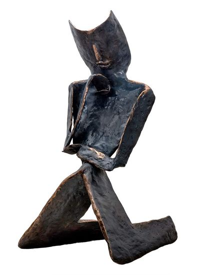 Skepsis - blue-gray patina • Nikolas