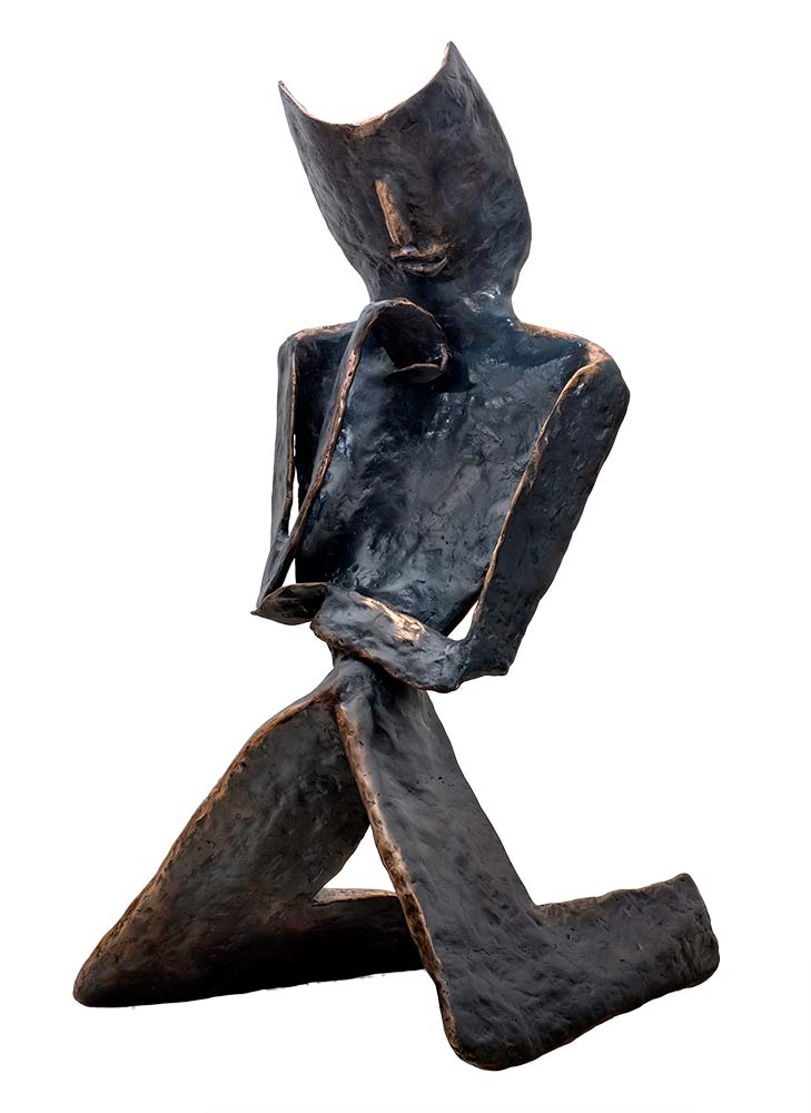 Skepsis - blue-gray patina • Nikolas