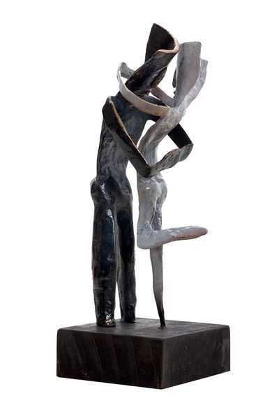 Aesthisis - maquette black white patina • by Nikolas