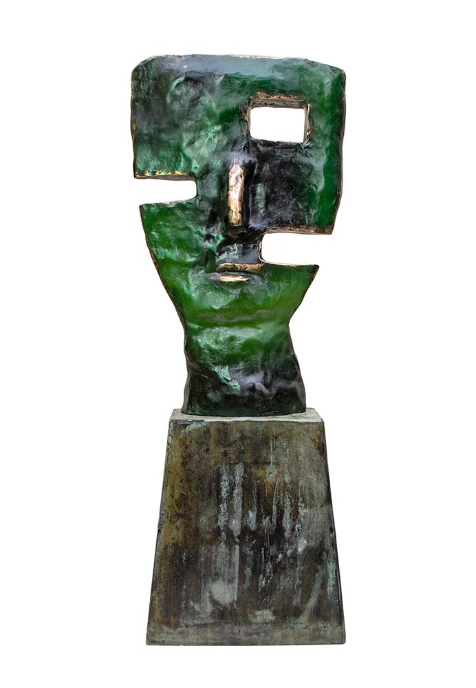 Cyclop - fullsized-green patina • Nikolas