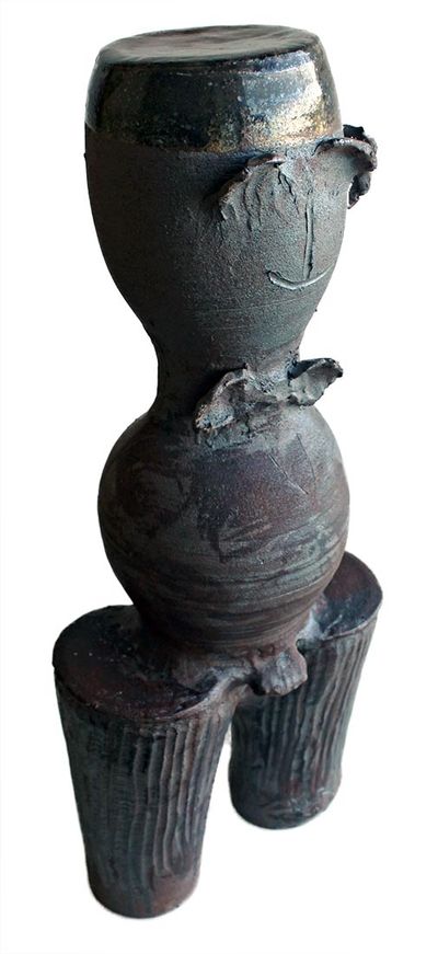 Stoneware: Man with a BowTie • Peter Daniels