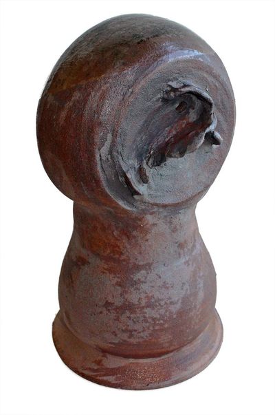 Stoneware: Side head • Peter Daniels