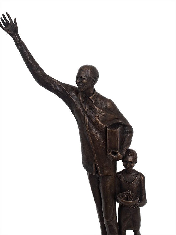 Maureen Quin • Mandela and Child