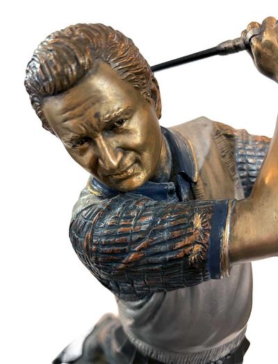 Legends • Raymond Floyd golf swing bronze