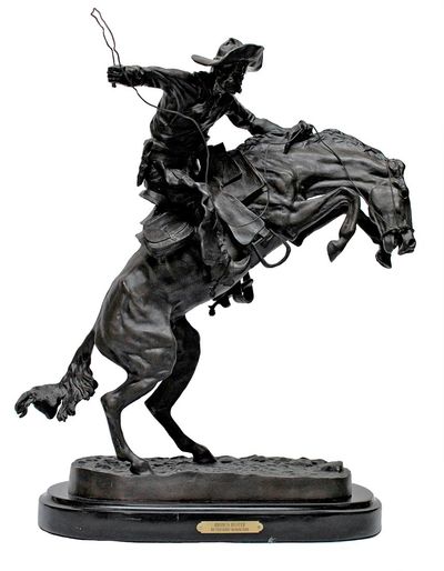 Bronco Buster (re-strike) • Frederic Remington