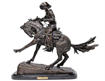 The Cowboy (re-strike) • Frederic Remington