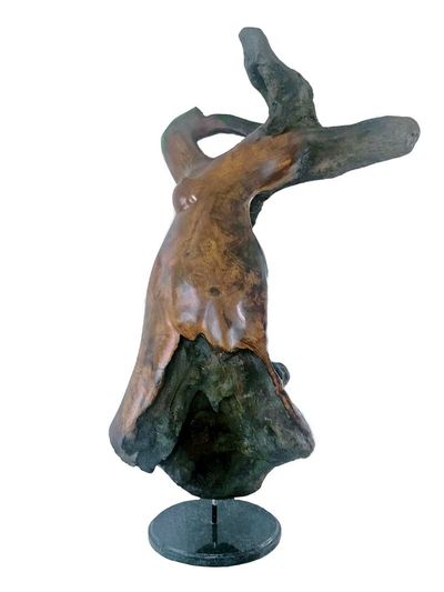 Sig de Tonancour • Female torso lounging