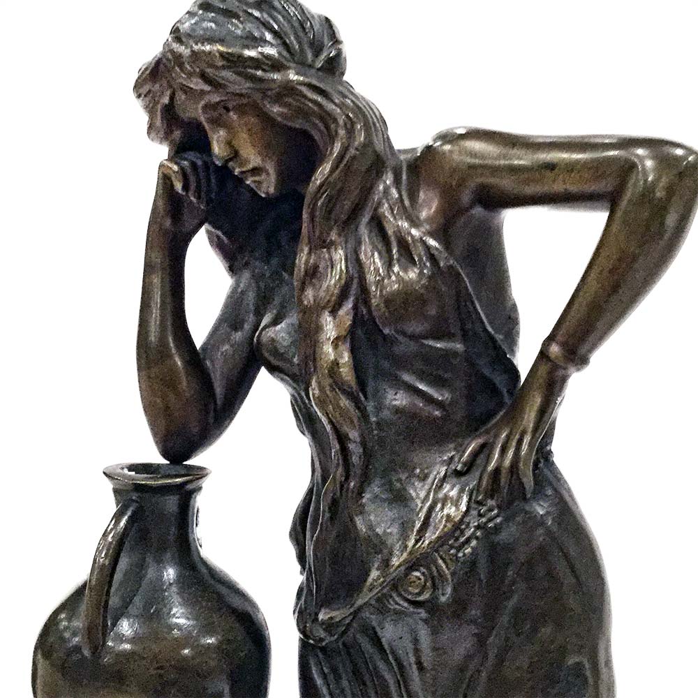 Cherc • Woman Leaning on Vase