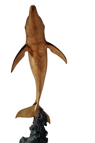 Wyland • Friendly Dolphin Fountain SN200